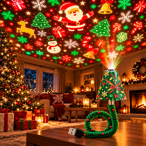 Christmas tree projector